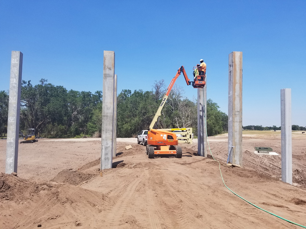 Precast Concrete Pile Driving Contractors – Fender Marine Construction