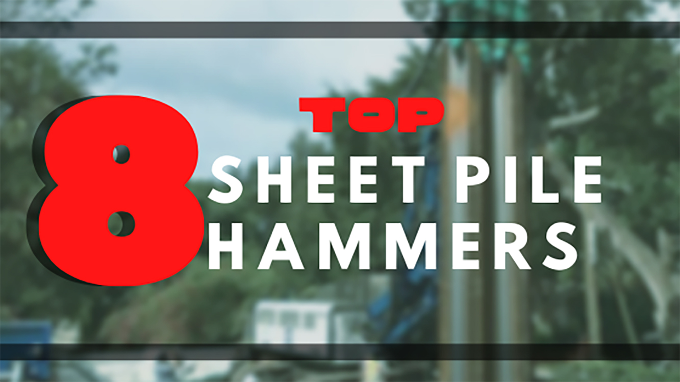 sheet pile hammers