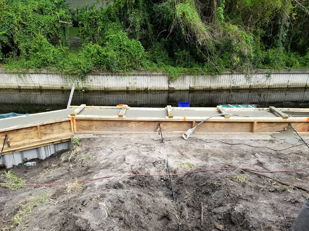 Retaining Wall Repair Services In Central Florida Fender Marine Construction