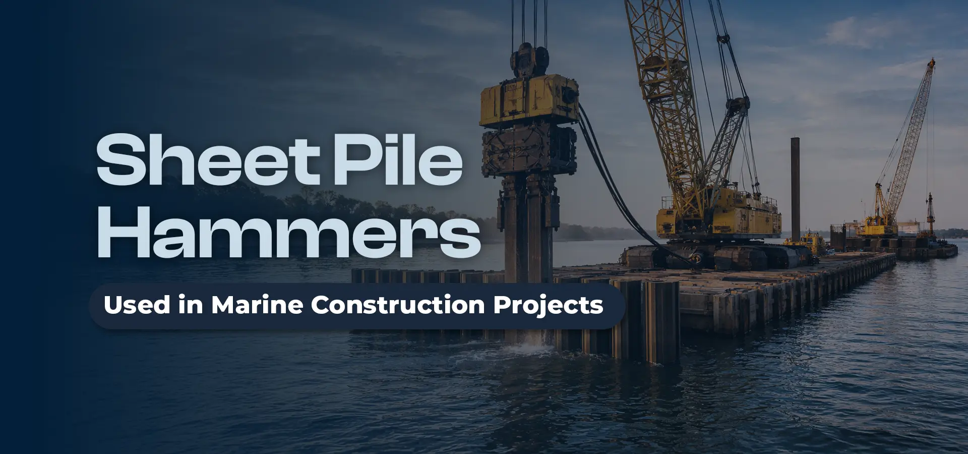 sheet pile hammers