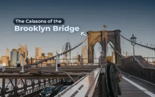 brooklyn bridge caisson chart