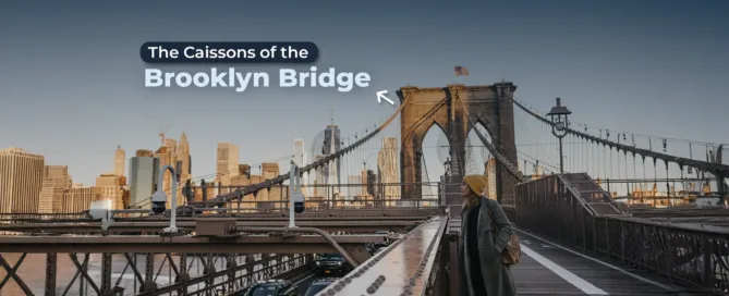 brooklyn bridge caisson chart