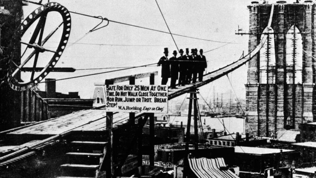 How Did the Brooklyn Bridge Caissons Work Fender Marine Construction
