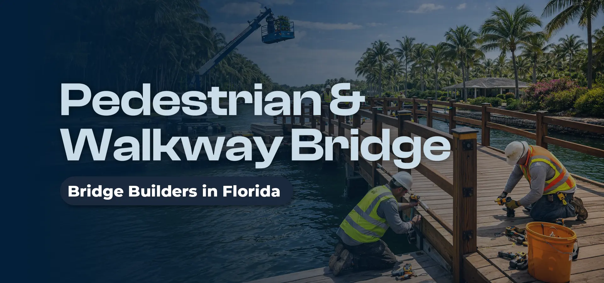 pedestrian walkway bridge builders chart