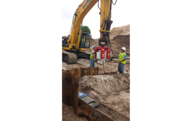 Fender Marine Costruction Sheet Pile Driving and Wellpointing for Cofferdam Project with Steven Whitney COO