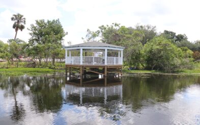 Lake Weston Gazebo and Boardwalk in Maitland Florida by Fender Marine Construction