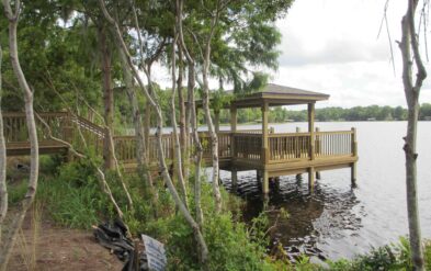 MI Homes Lake Drawdy community dock