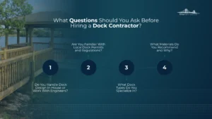 questions to ask before hiring a dock contractor