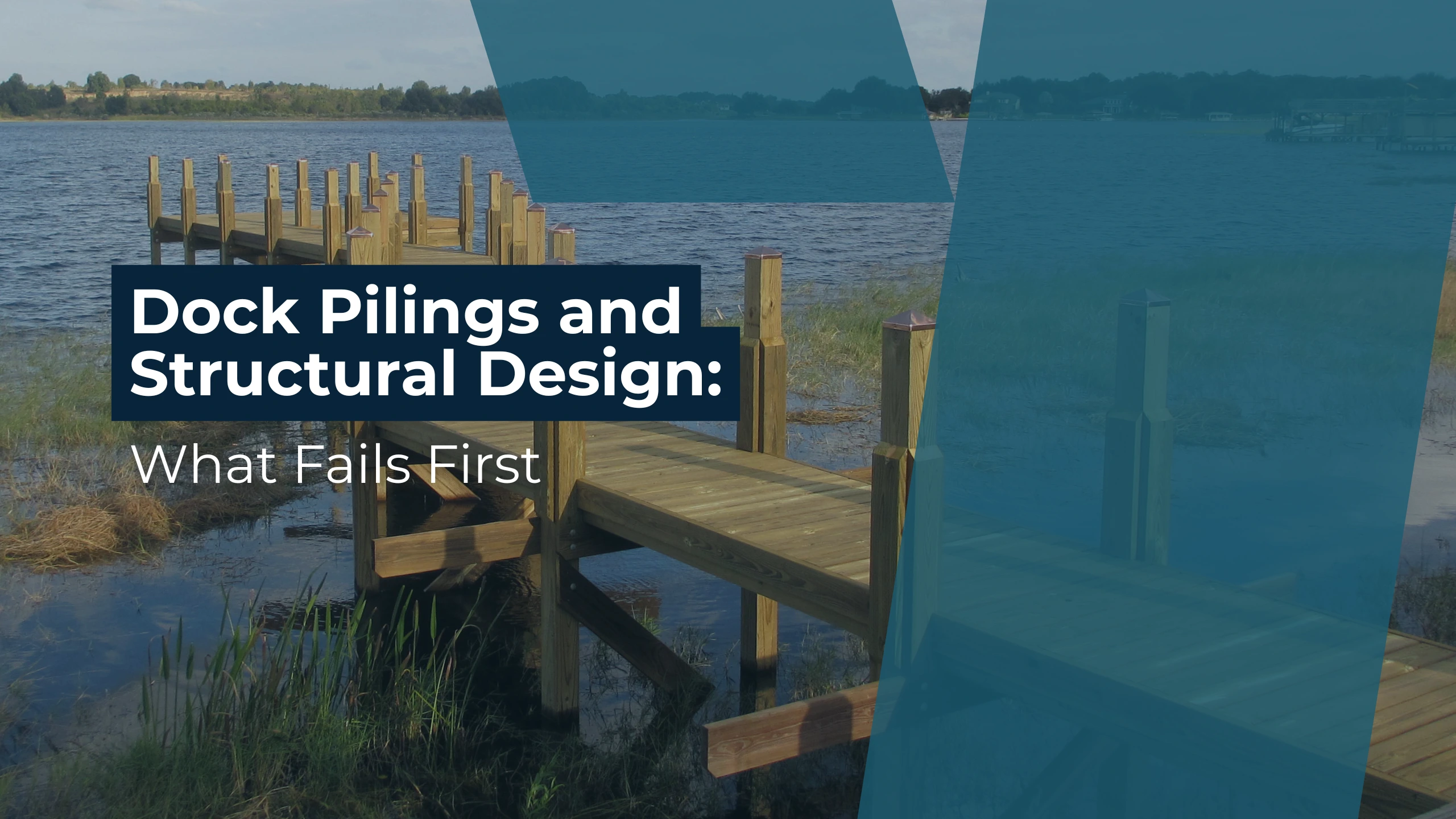 dock pilings and structural designs