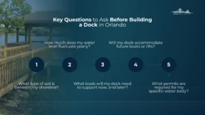 key questions to ask before building a dock